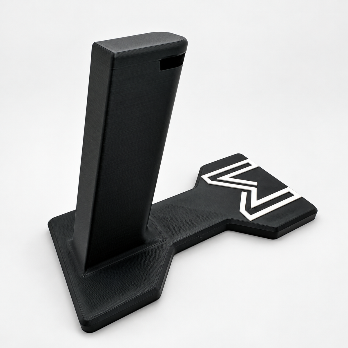 Miller Precision 2011 Pistol Display Stand — Black & White