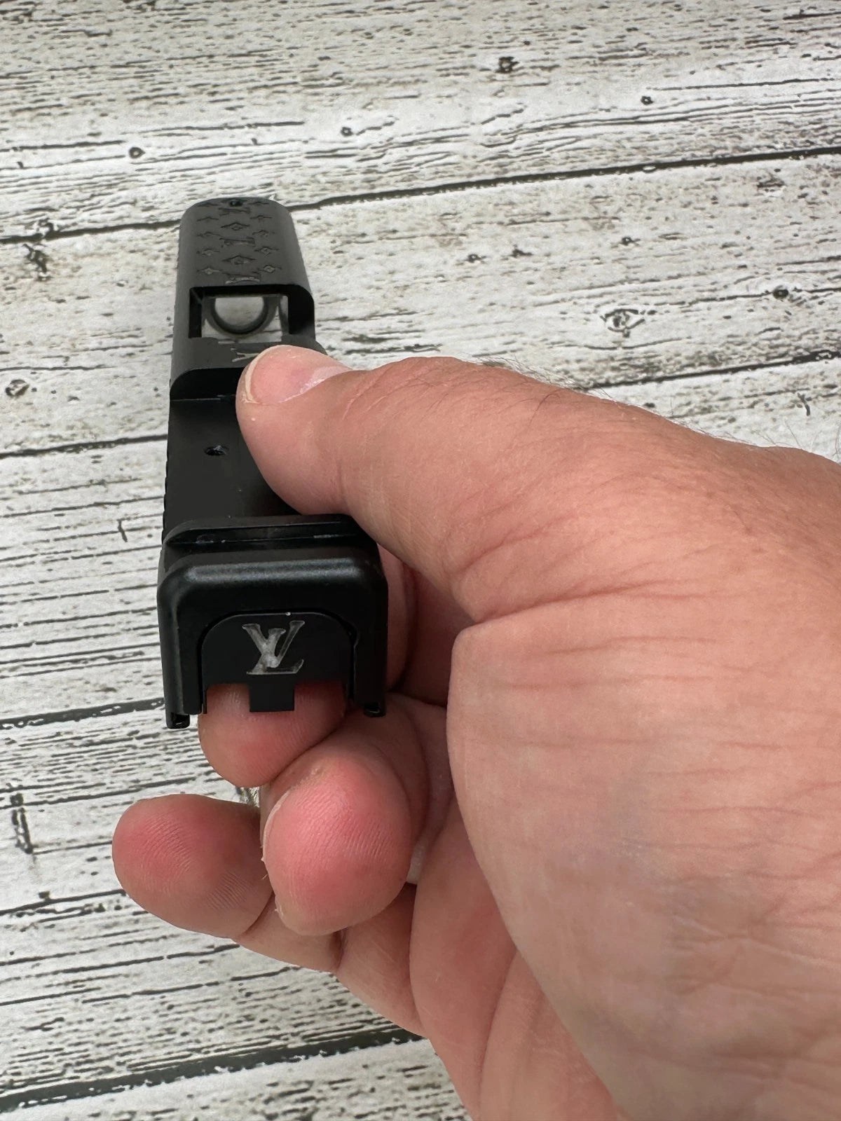 Monogram Slide Engraving