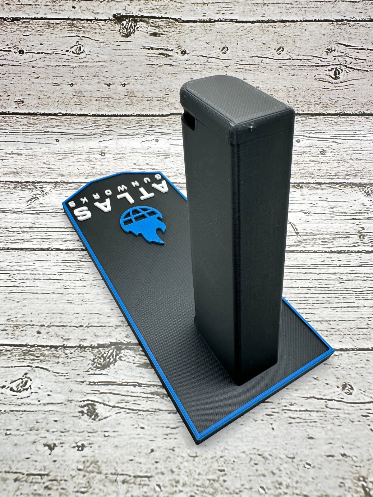 Atlas Double-Stack 1911 Display Stand – Mag-Catch Design – alternate view