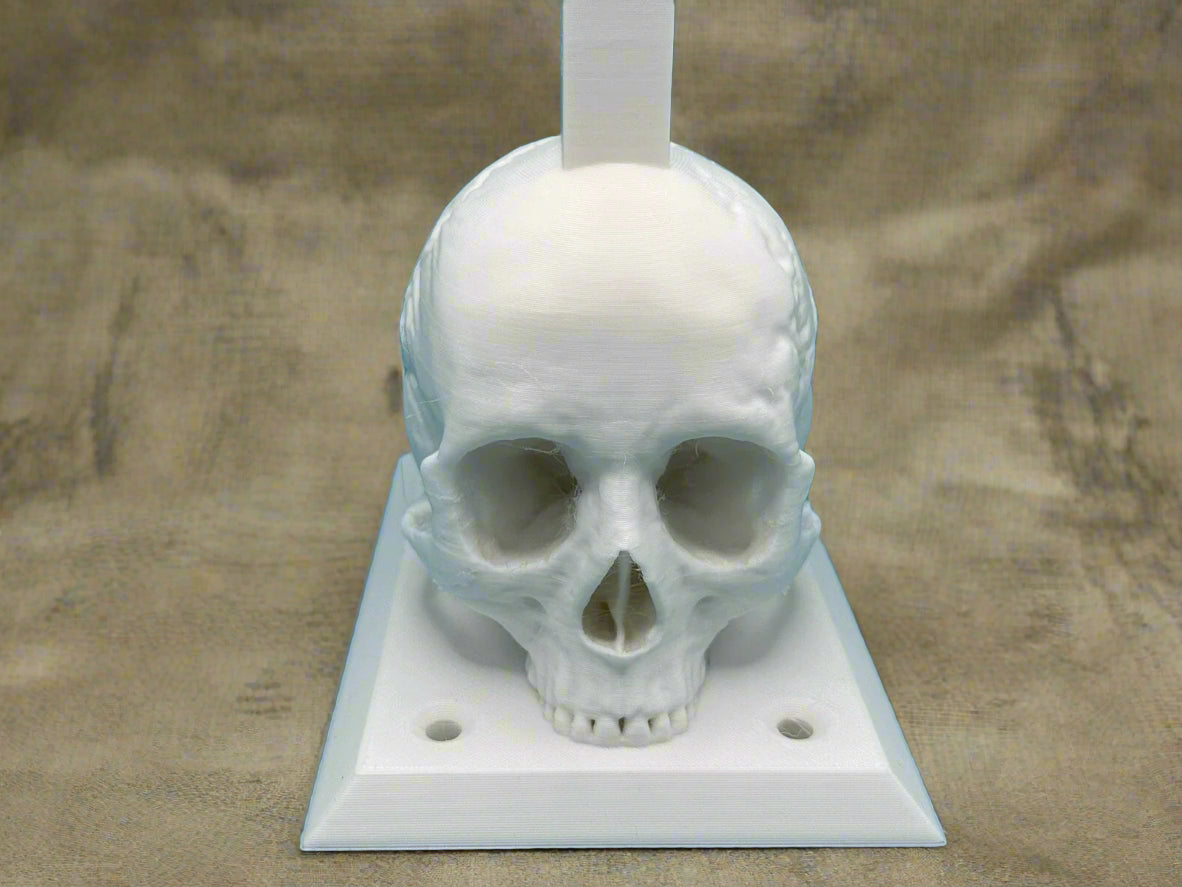 VWcustomworks Skull Rifle Stand – Tactical Magwell Organizer & Display Base