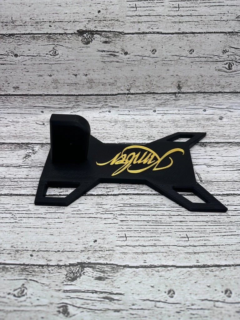 Kimber 1911 Pistol Display Stand – Aggressive Base – alternate view