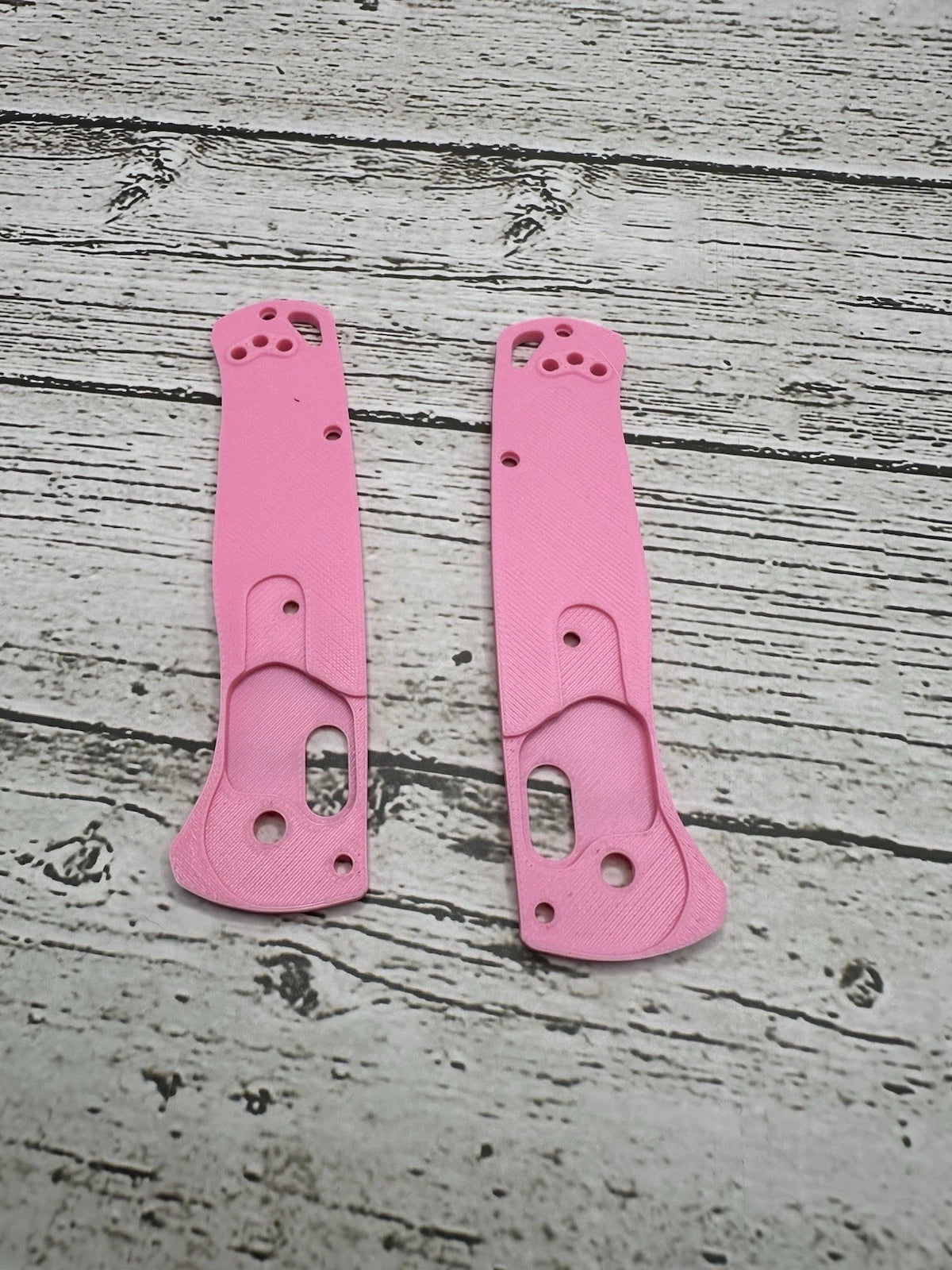 Scales And Back Spacer For Benchmade Bug out Pink