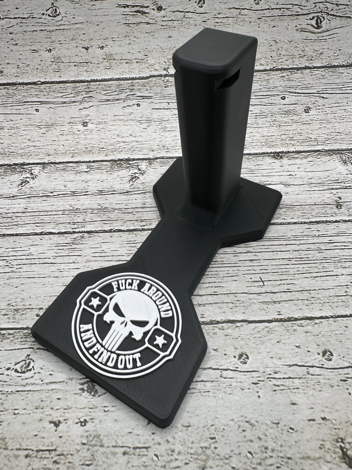 (FAFO) Double Stack 1911/2011 Pistol Display Stand – Tactical Precision Meets Sleek Design