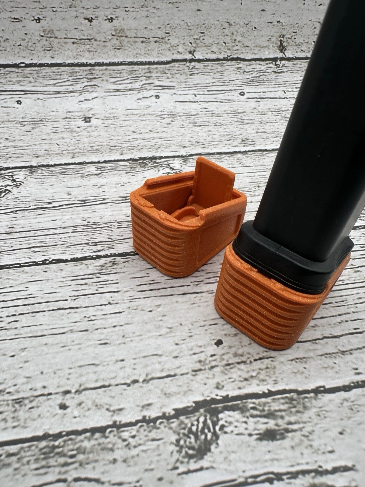 PMAG GL9 Series Base Plate Mag Extension (2 Pack) – Orange Burst