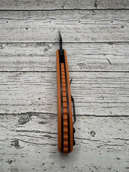 Spyderco Tenacious Scales with Back Spacer – Orange Burst