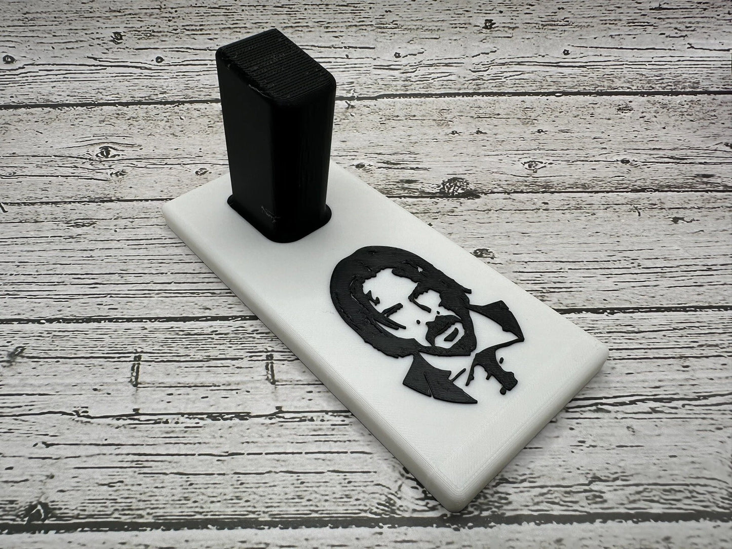 John Wick Double Stack Pistol Display Stand – Glock Style Compatible (Fits Most Double Stack Frames)