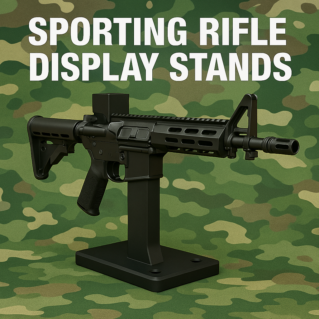 Sporting Rifle Display Stands