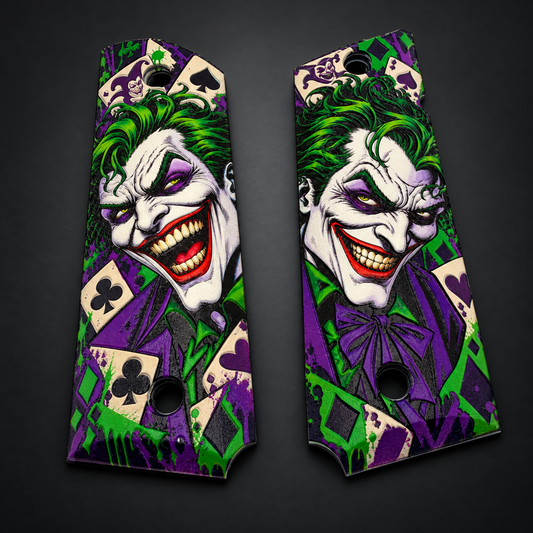 Joker 1911 Grips — Full Size Ambi-Cut Polymer Pair