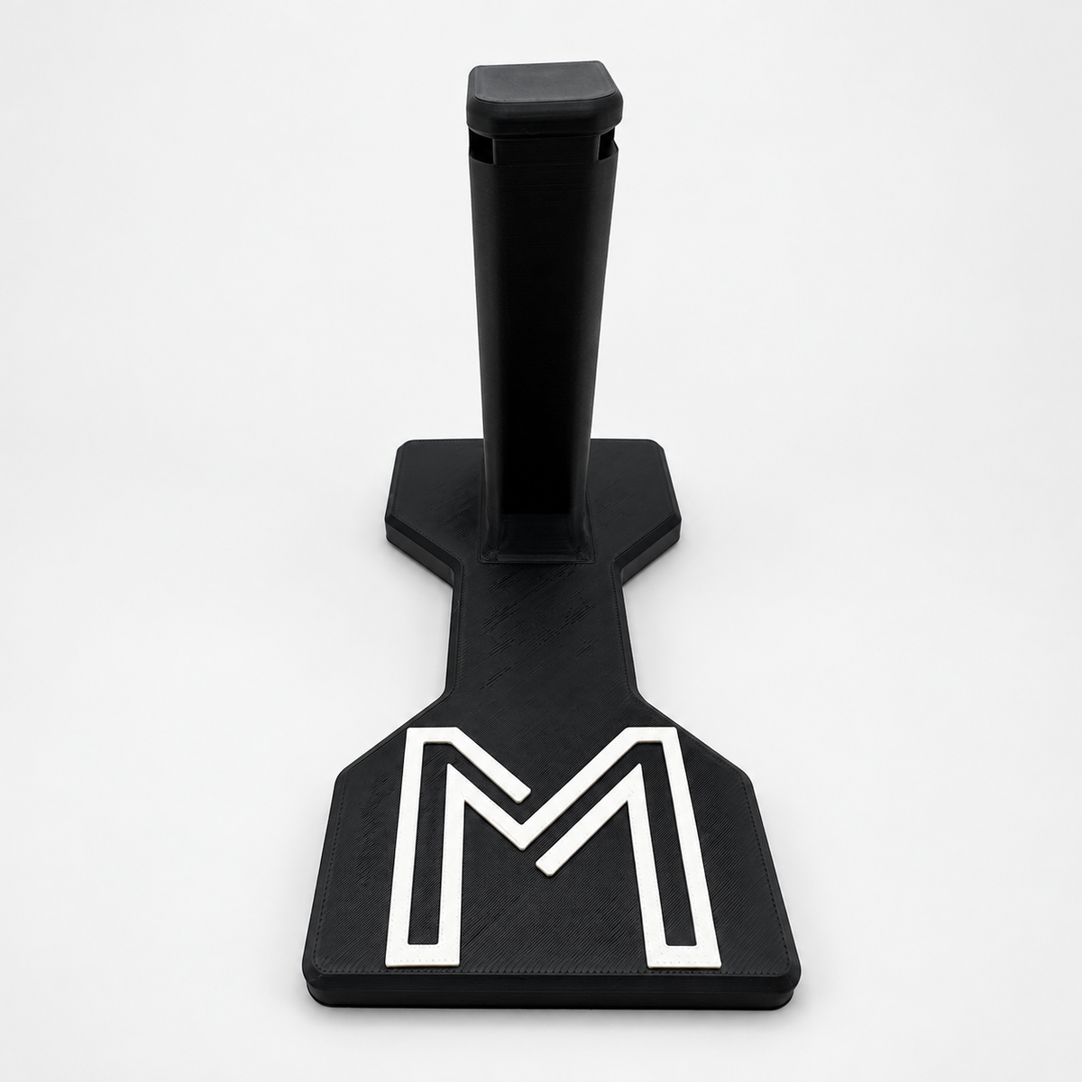 Miller Precision 2011 Pistol Display Stand — Black & White