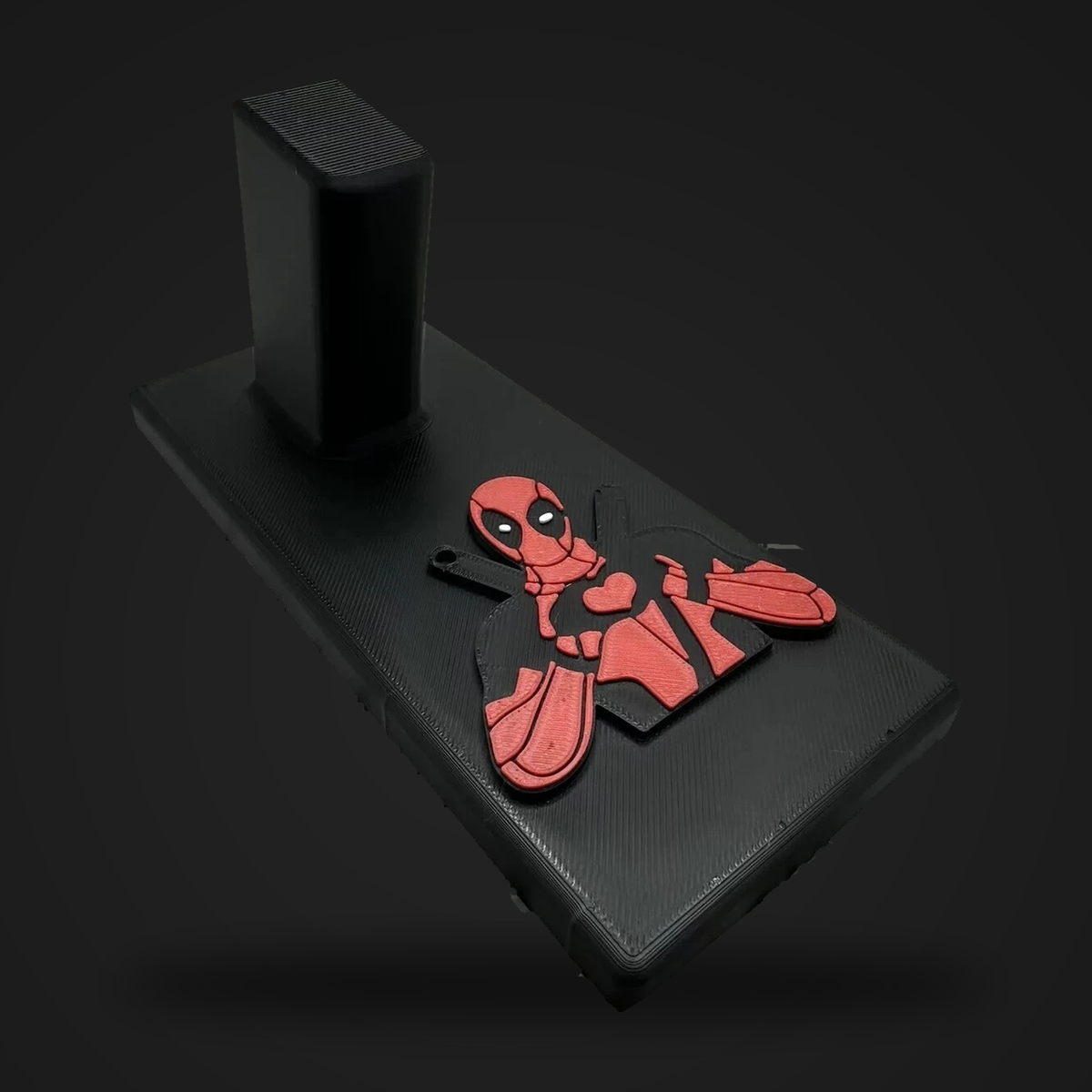 Glock-Style Pistol Display Stand — Deadpool