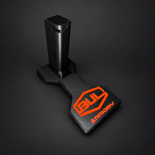 Bul Armory 2011 Display Stand — Orange Shaped Base