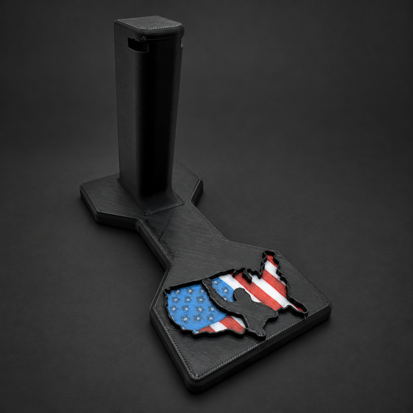 2011 Pistol Display Stand — Trump Fight USA