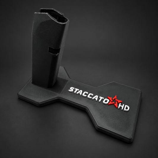 Staccato HD Pistol Display Stand — Shaped Base