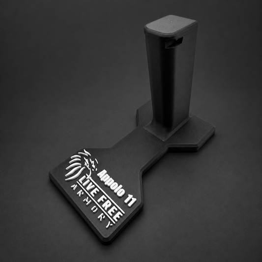 Live Free Armory Apollo 11 Pistol Display Stand