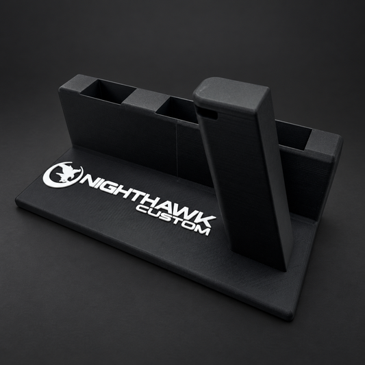 Nighthawk 2011 Display Stand with 3 Magazine Holders