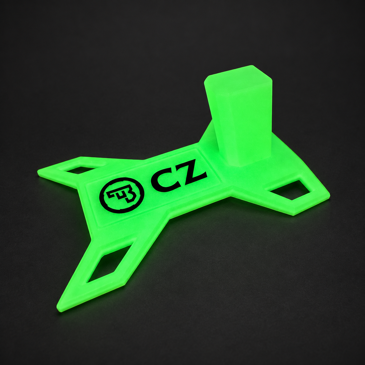 CZ Shadow 2 / SP-01 Pistol Display Stand — Glow in the Dark