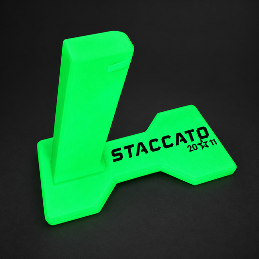 Staccato 2011 Pistol Display Stand — Glow in the Dark