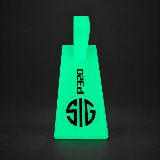 SIG P320 Pistol Display Stand — Glow in the Dark