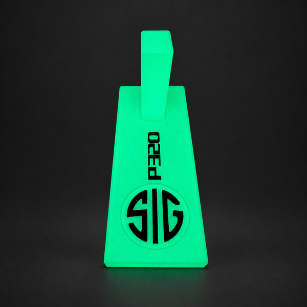 SIG P320 Pistol Display Stand — Glow in the Dark