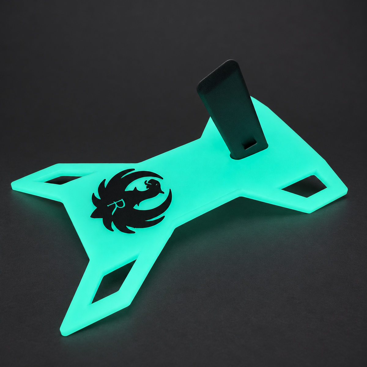 Ruger Mark Series Pistol Display Stand — Glow in the Dark