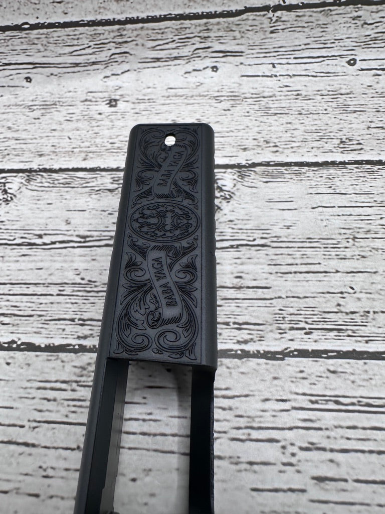 Glock-Style Full-Wrap Slide Engraving