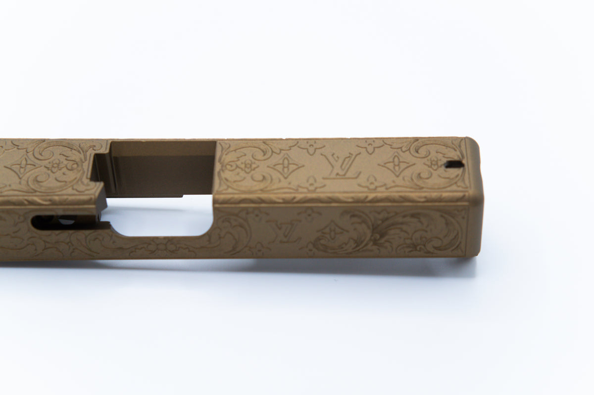 Glock-Style Full-Wrap Slide Engraving