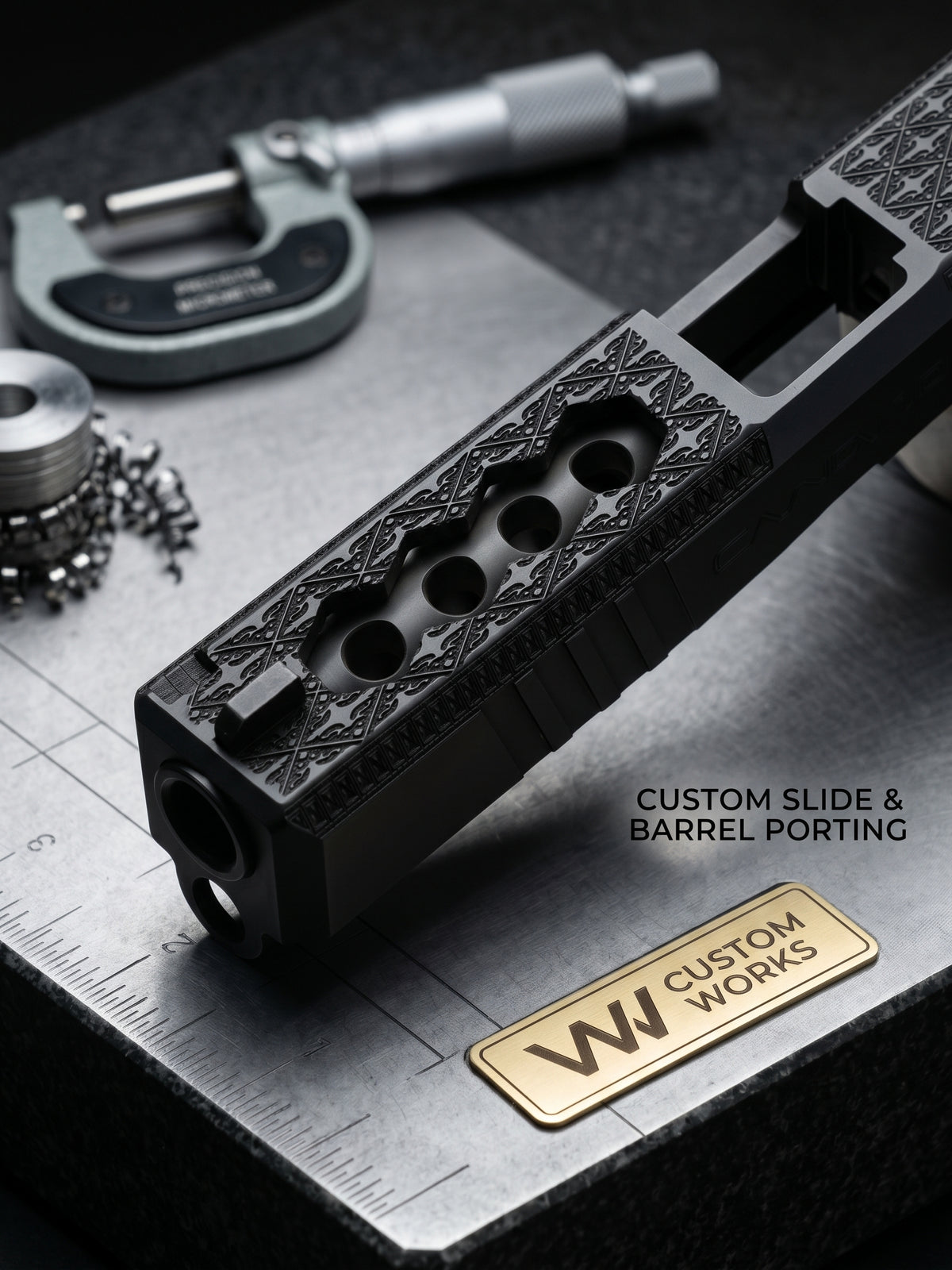 Hex-4 Custom Slide & Barrel Porting Service