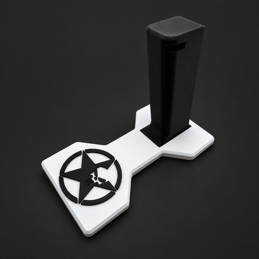 Army Star with Punisher – 2011 Pistol Display Stand  DS 1911 Series