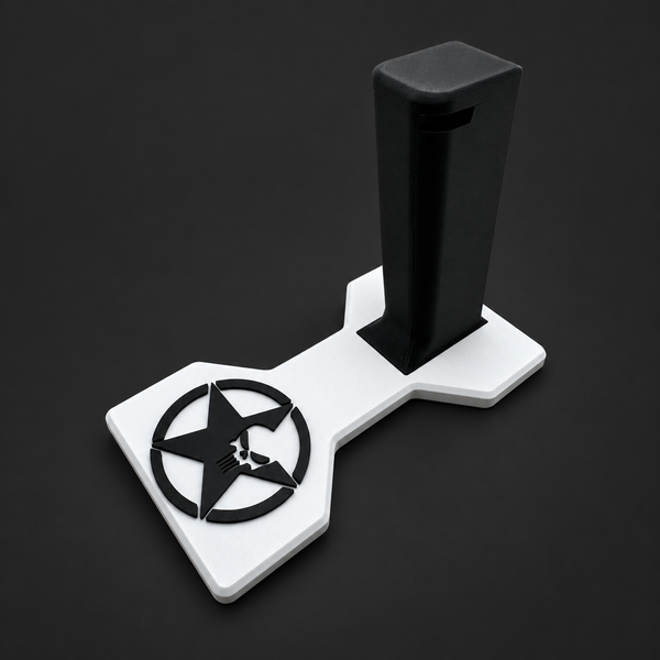 Army Star with Punisher – 2011 Pistol Display Stand DS 1911 Series