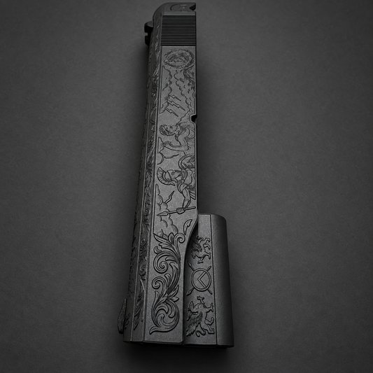 Single-Color Cerakote Slide Service