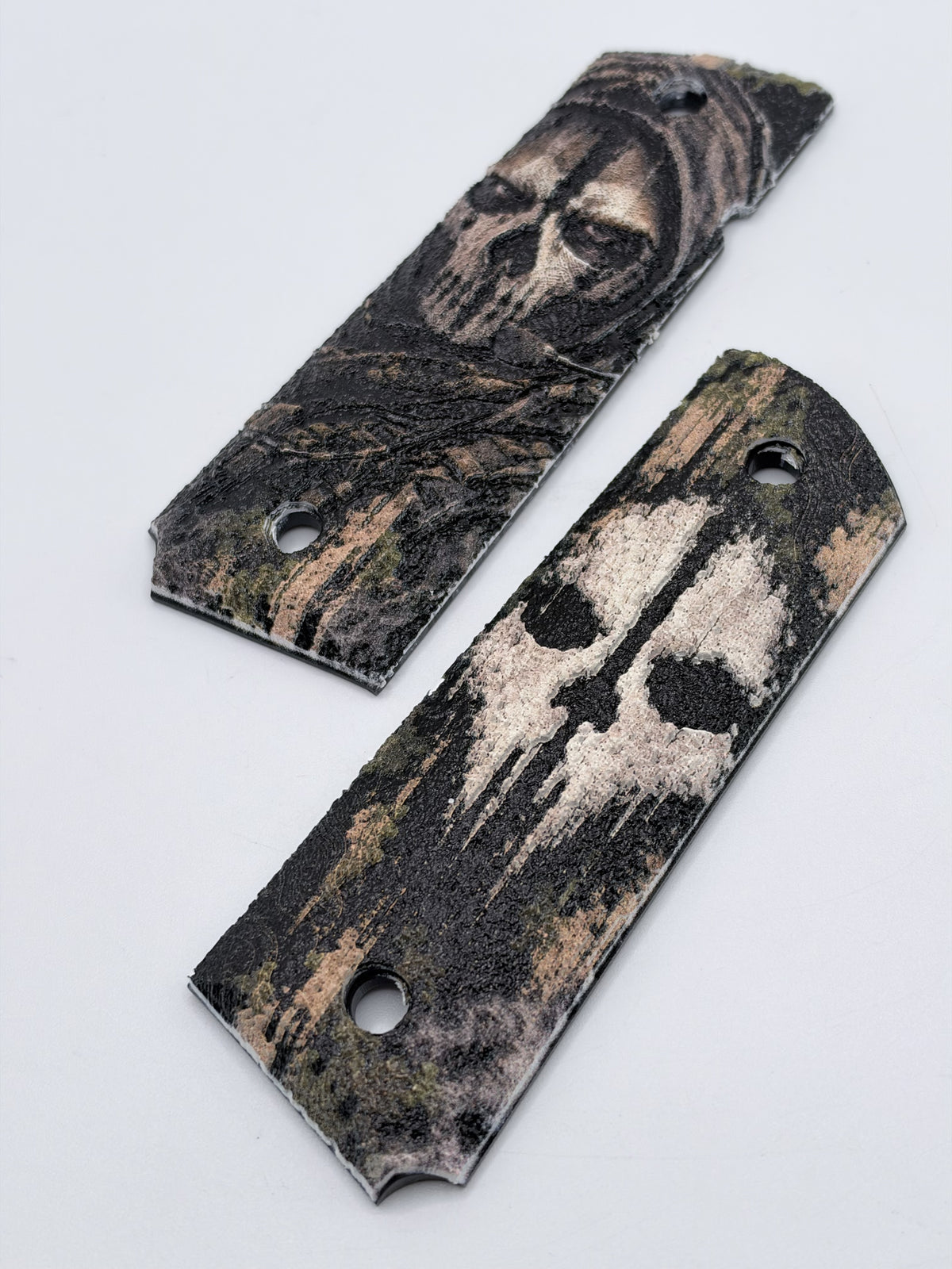 Call of Duty Ghost full-size ambi-cut polymer 1911 grip pair — product photo 2