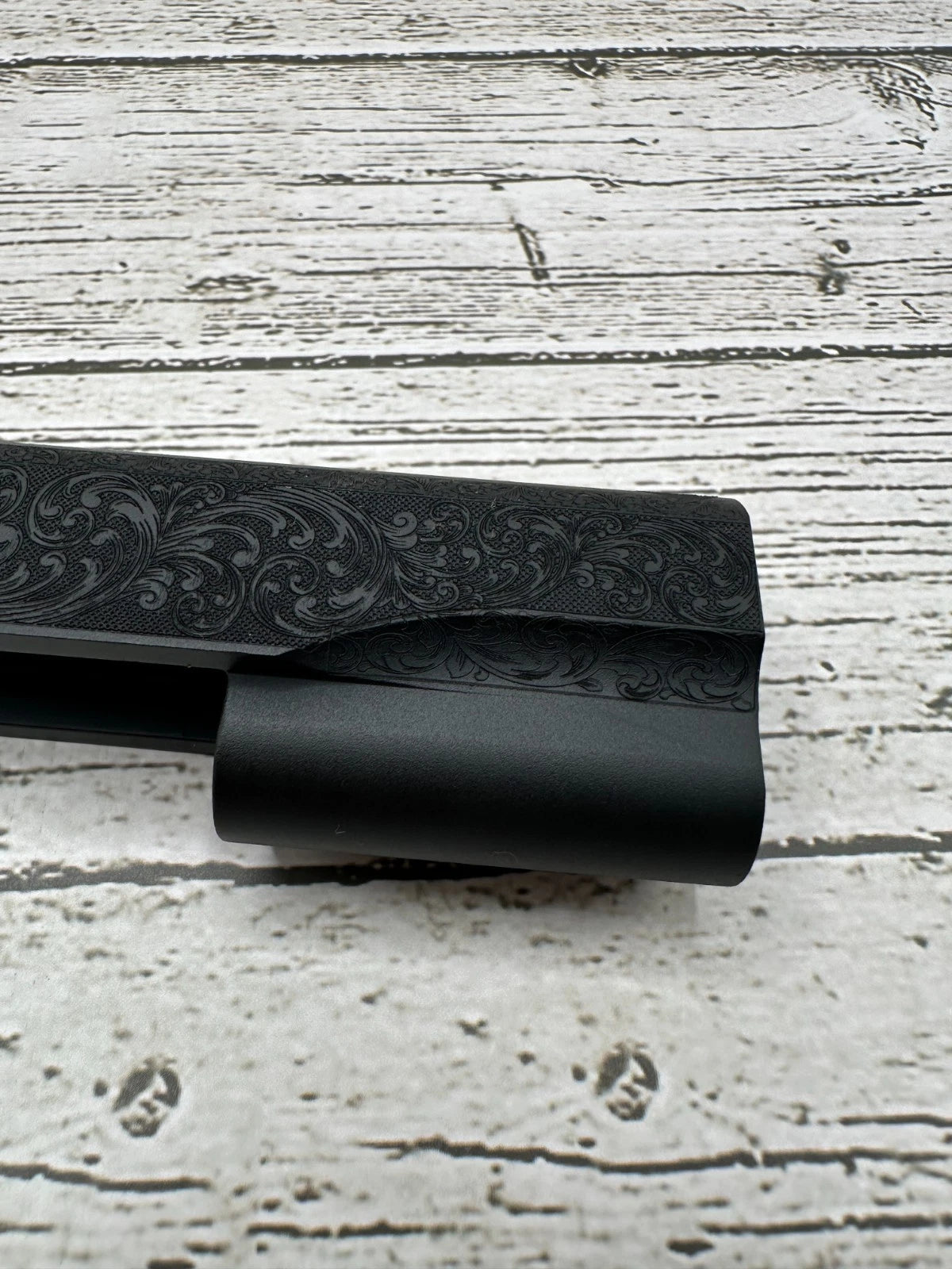 Floral & Scroll Slide Engraving with Cerakote