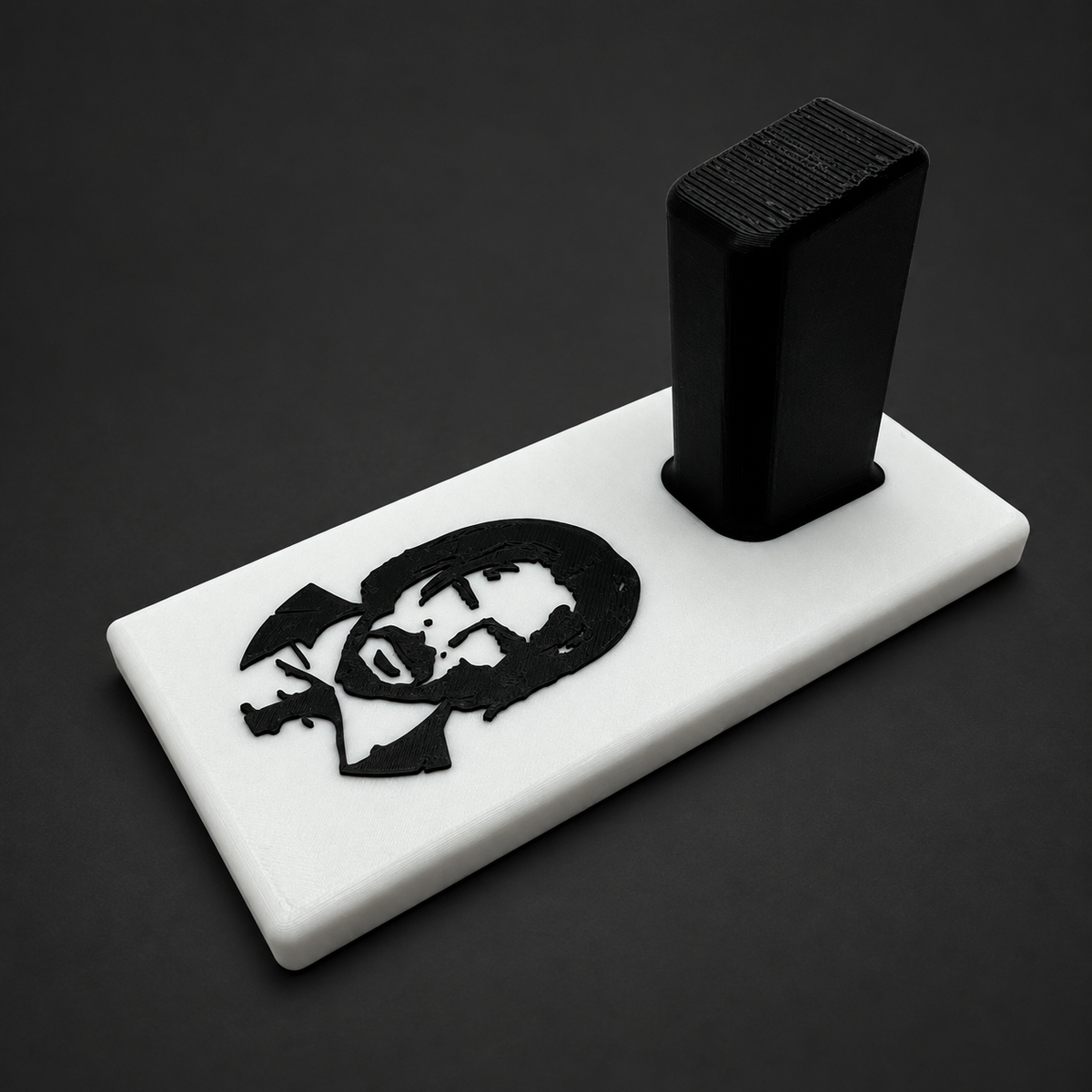 John Wick Double Stack Pistol Display Stand – Glock Style Compatible (Fits Most Double Stack Frames)