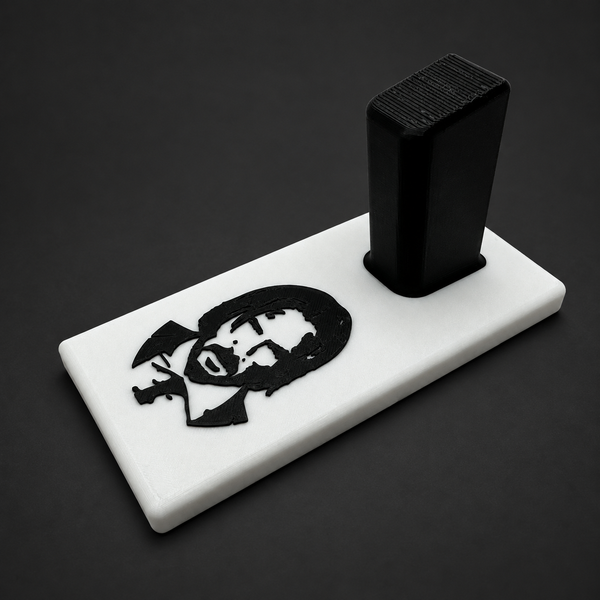 John Wick Double Stack Pistol Display Stand – Glock Style Compatible (Fits Most Double Stack Frames)