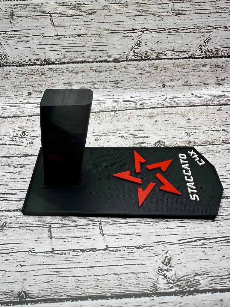 Staccato C4X Pistol Display Stand – alternate view