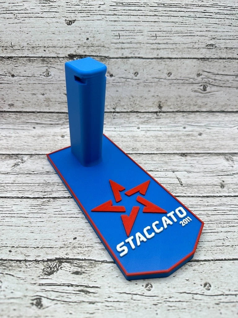 Staccato P / C2 / XC / XL 2011 Display Stand – Mag-Catch Design – alternate view