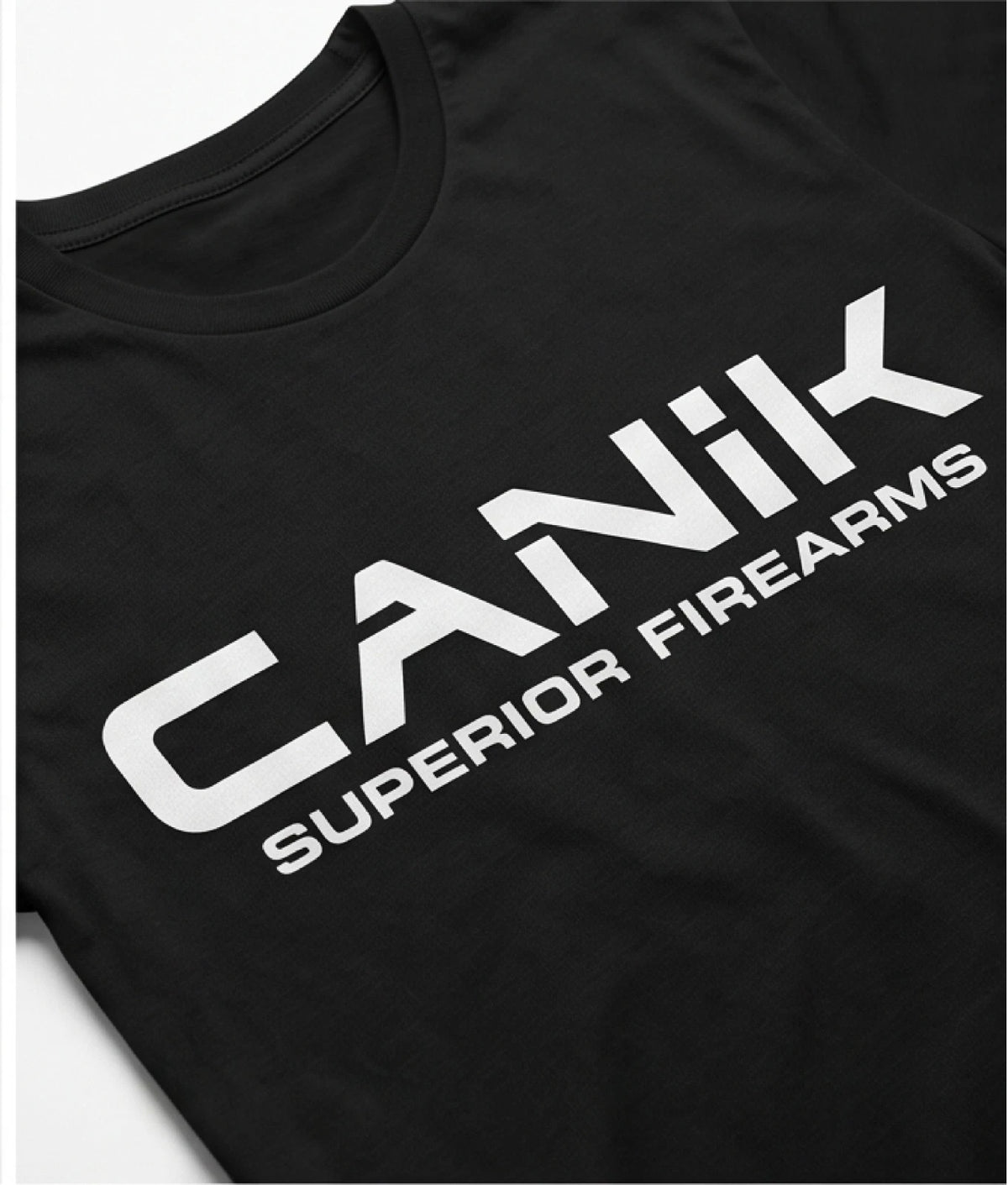 CANIK Superior Firearms Graphic T-Shirt — Black — product photo 5