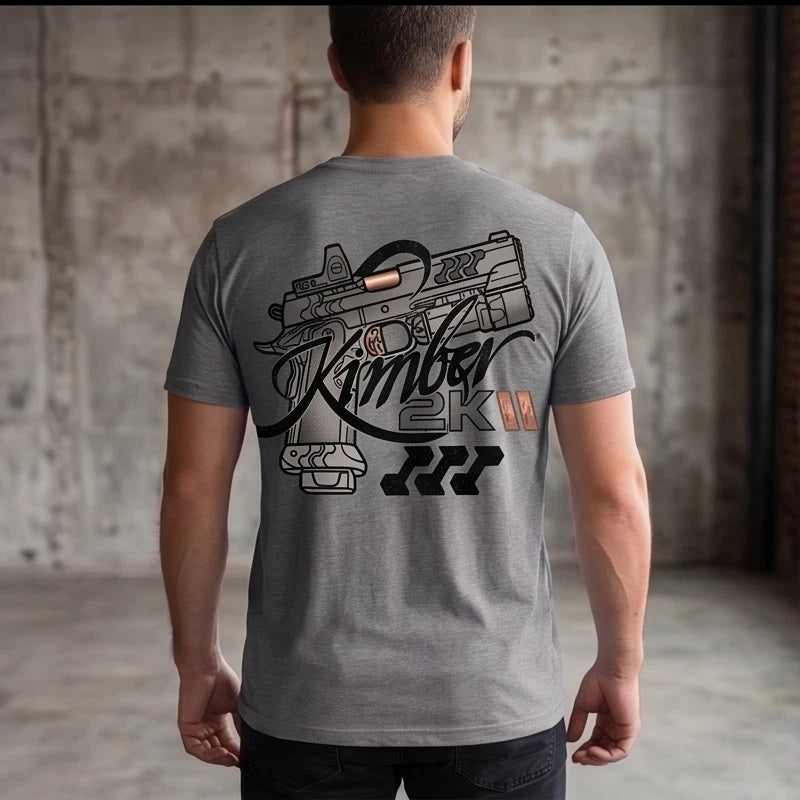 2KII Tactical Graphic T-Shirt — Athletic Gray — product photo 4