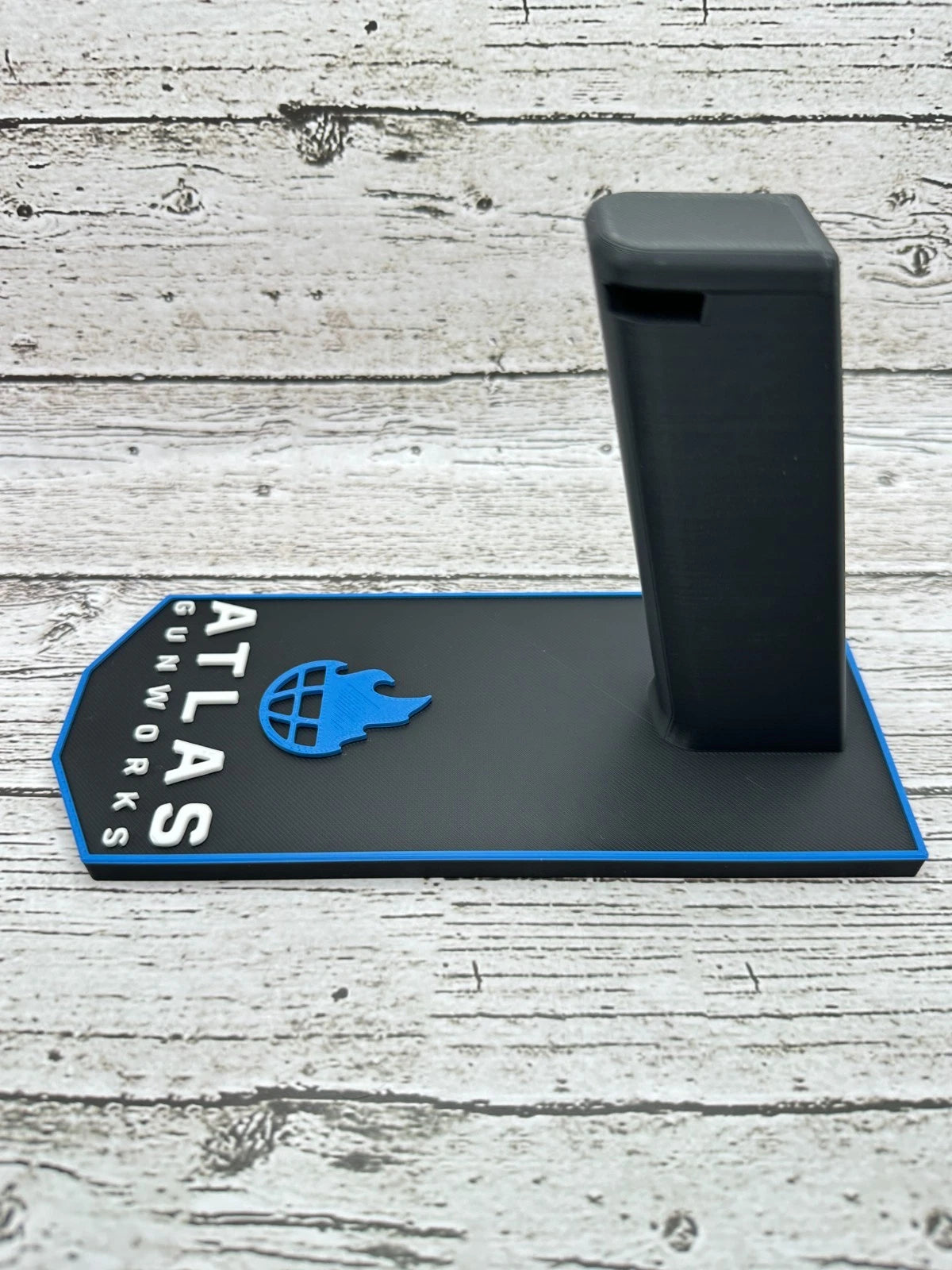 Atlas Double-Stack 1911 Display Stand – Mag-Catch Design – alternate view