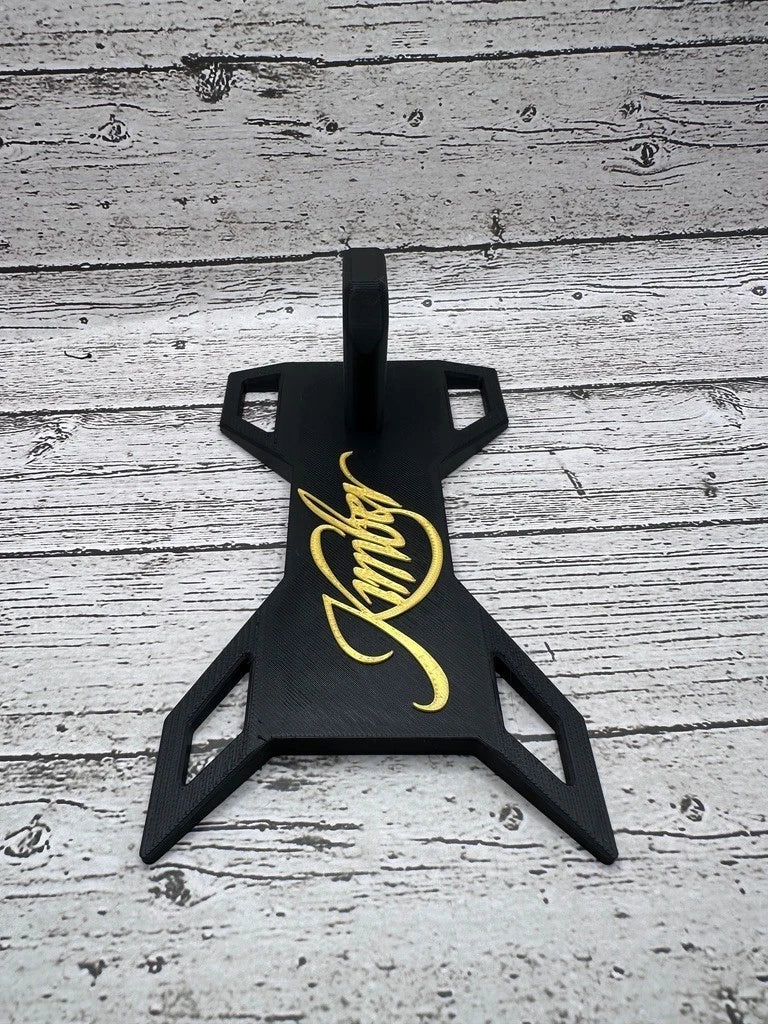 Kimber 1911 Pistol Display Stand – Aggressive Base – alternate view