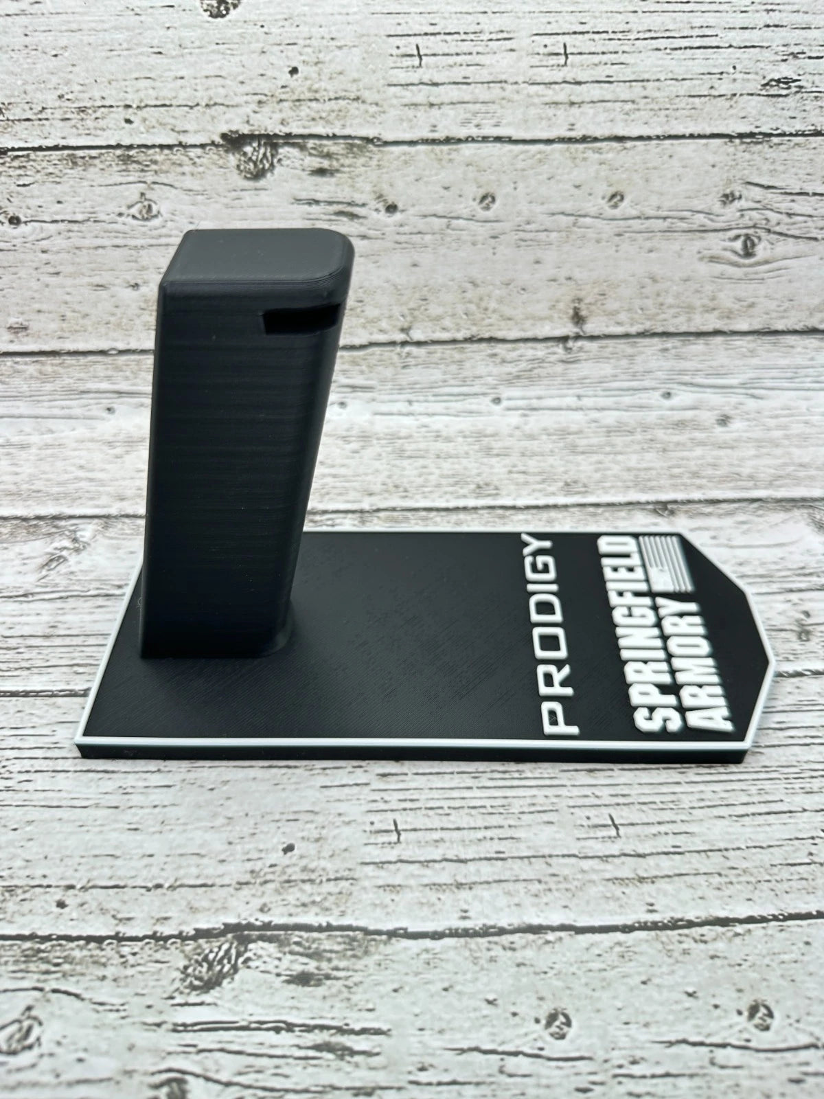 Springfield Prodigy DS1911 Display Stand – Mag-Catch Design – alternate view