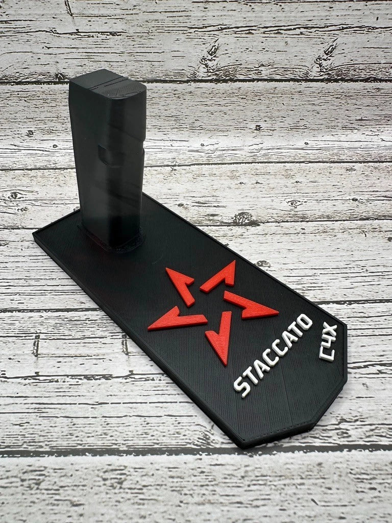 Staccato C4X Pistol Display Stand – alternate view