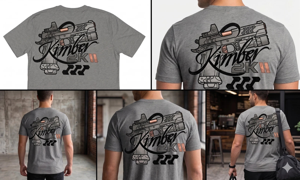 2KII Tactical Graphic T-Shirt — Athletic Gray — product photo 1