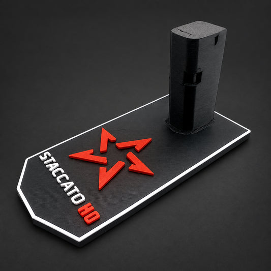 Staccato HD Pistol Display Stand – Red Star
