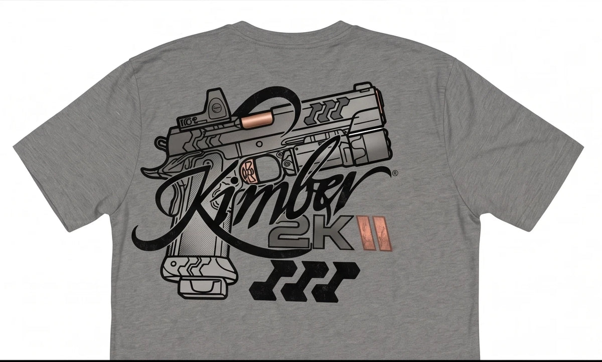 2KII Tactical Graphic T-Shirt — Athletic Gray — product photo 2