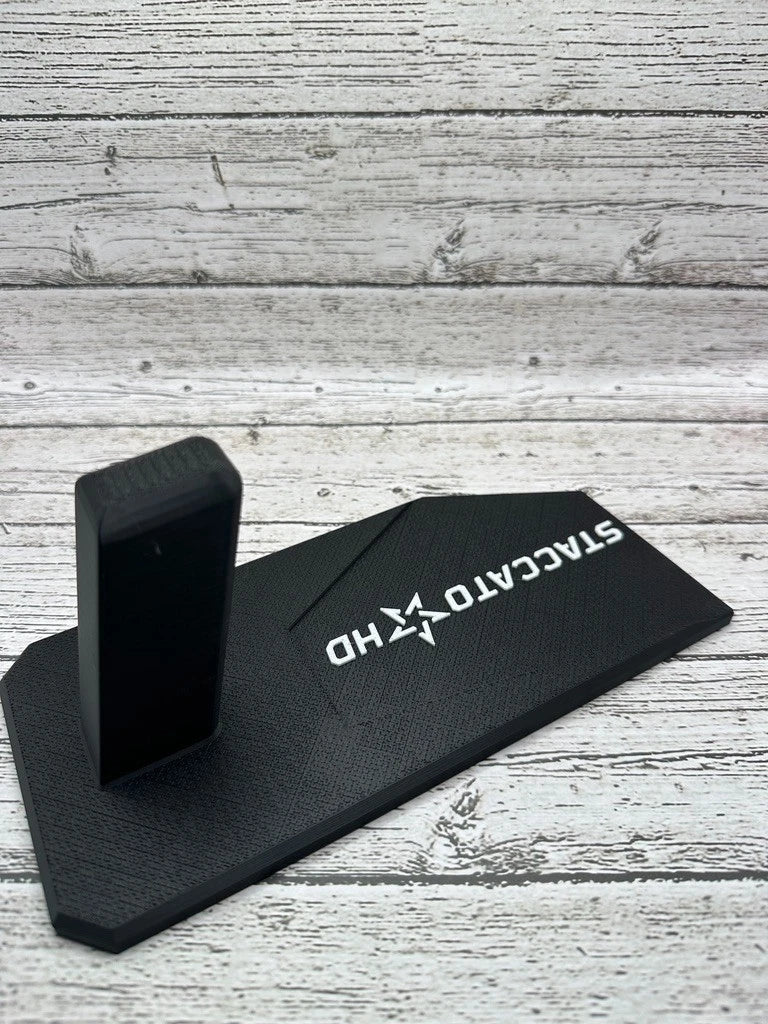Staccato HD Display Stand – Stealth Blackout – alternate view