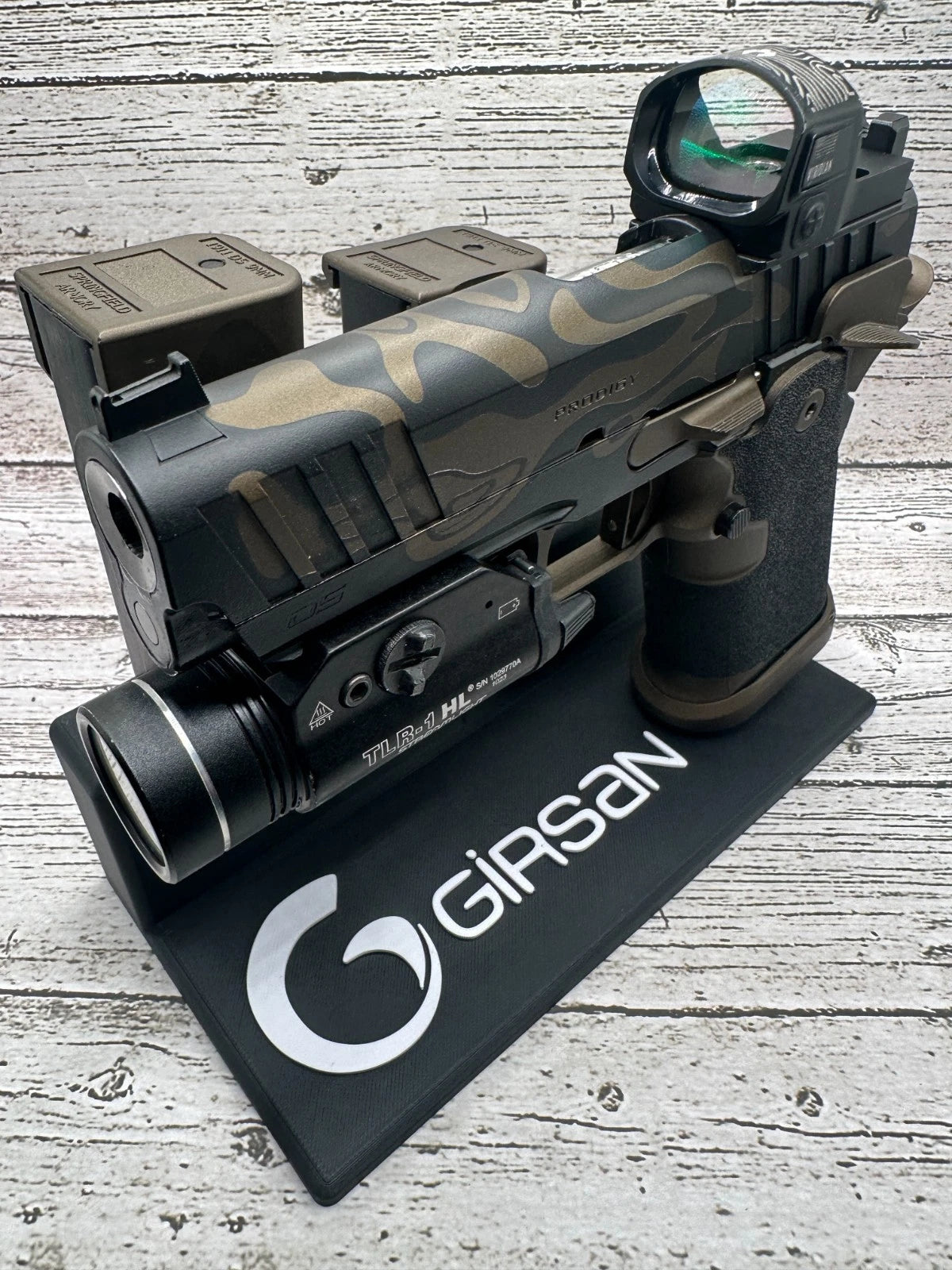 Girsan 2011 Display Stand – 3 Magazine Holders – alternate view