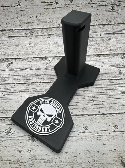 (FAFO) Double Stack 1911/2011 Pistol Display Stand – Tactical Precision Meets Sleek Design