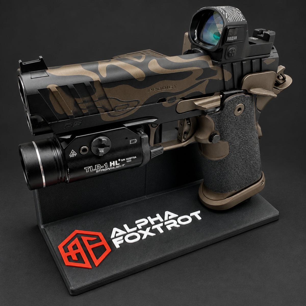 Alpha Foxtrot Romulus DS1911 Display Stand – 3 Magazine Holders