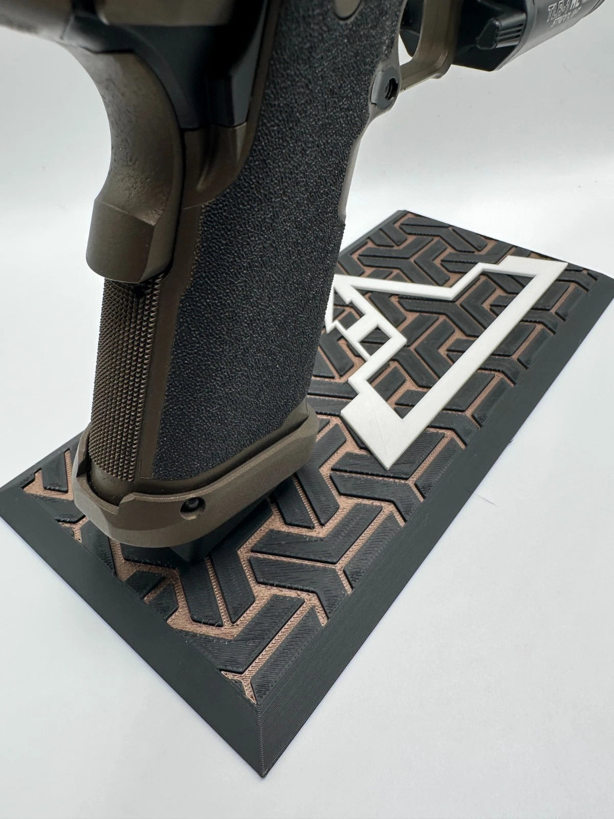TTI / Taran Tactical Style 2011 Display Stand – Chevron Base – alternate view